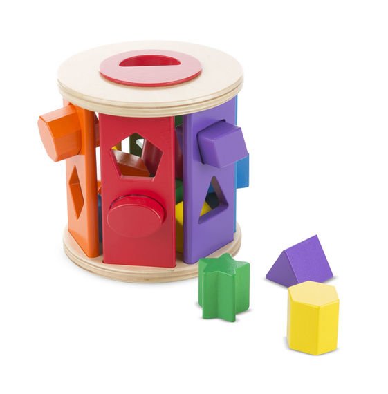 19041-1 Melissa & Doug Детски сортер с форми - Image 1