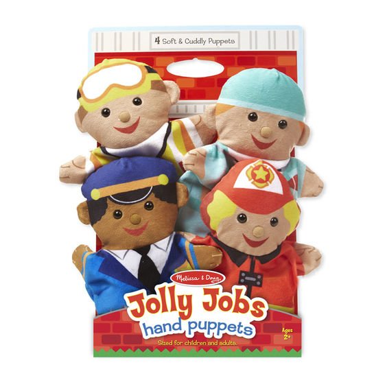 19086 Melissa & Doug Кукли за куклен театър, Спешен отряд - Image 1