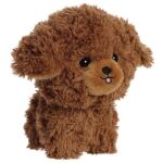 Aurora Плюшено куче Пудел, кафяво