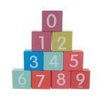 Kruzzel Дървени блокчета Град с пъзел, 100 броя - Image 8