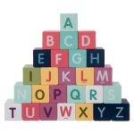 Kruzzel Дървени блокчета Град с пъзел, 100 броя - Image 9