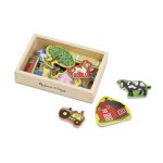 Melissa & Doug Магнитни форми с животни