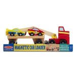 Melissa & Doug Дървен автовоз с коли - Image 4