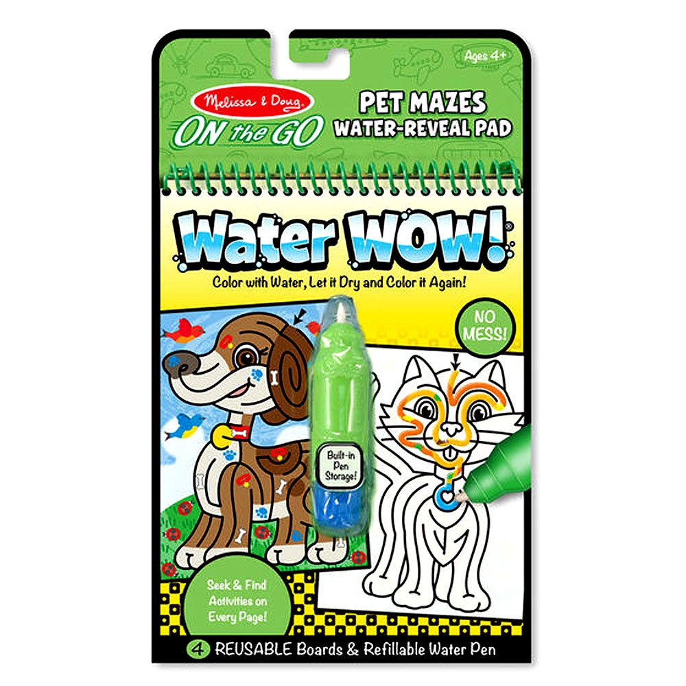 19484 Melissa & Doug Книжка за рисуване с вода Домашни любимци - Image 1