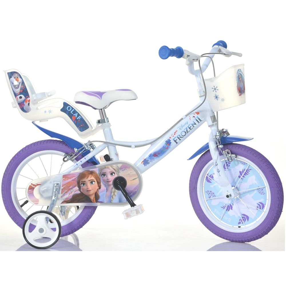 20005-detsko-kolelo-dino-bikes-frozen-2-16-incha Dino Bikes Детско колело Frozen II, 16 инча - Image 1