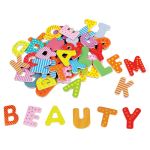 Lelin Toys Дървени магнитни букви, Английската азбука 2