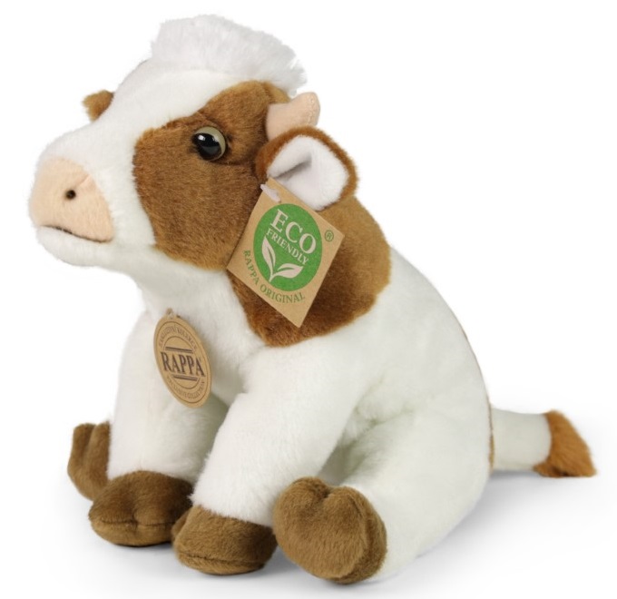 201590-plushena-krava-18-sm-rappa Плюшена крава, 18 см Rappa