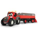 Dickie Toys Трактор с ремарке за животни