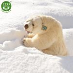 Плюшена полярна мечка, 43 см, Rappa - Image 4