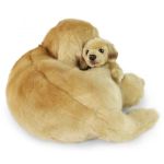 Плюшено куче Лабрадор с бебе кученце, 27 см, Rappa - Image 3