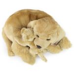 Плюшено куче Лабрадор с бебе кученце, 27 см, Rappa - Image 4
