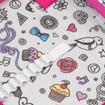 Topgal Ученически несесер с цветя Penn 21001 - Image 5