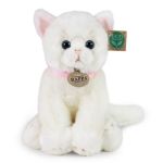 Плюшено бяло коте, 25 см, Rappa - Image 2