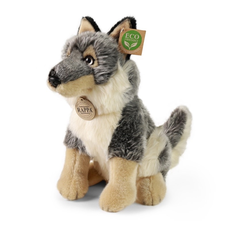 221727-plushena-igrachka-rappa-vylk Плюшен вълк, 28 см - Rappa 221727