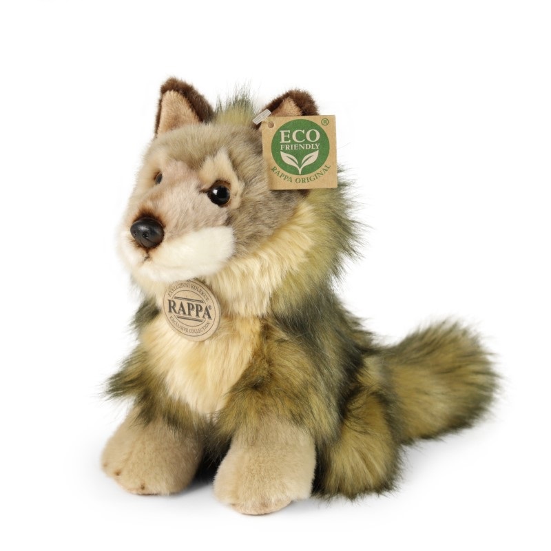 222991-plushena-igrachka-vylk-rappa Плюшен вълк, 20 см - Rappa 222991