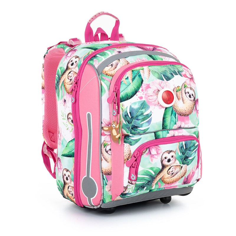 23001-topgal-bebe-uchenicheska-ranitza-s-lenivtzi-rozova Topgal Ученическа раница с ленивци Bebe 23001