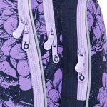 Topgal Ученическа раница с лилави цветя Lynn 23008 - Image 10