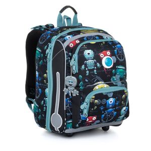 Topgal Ученическа раница с роботи Bebe 23011