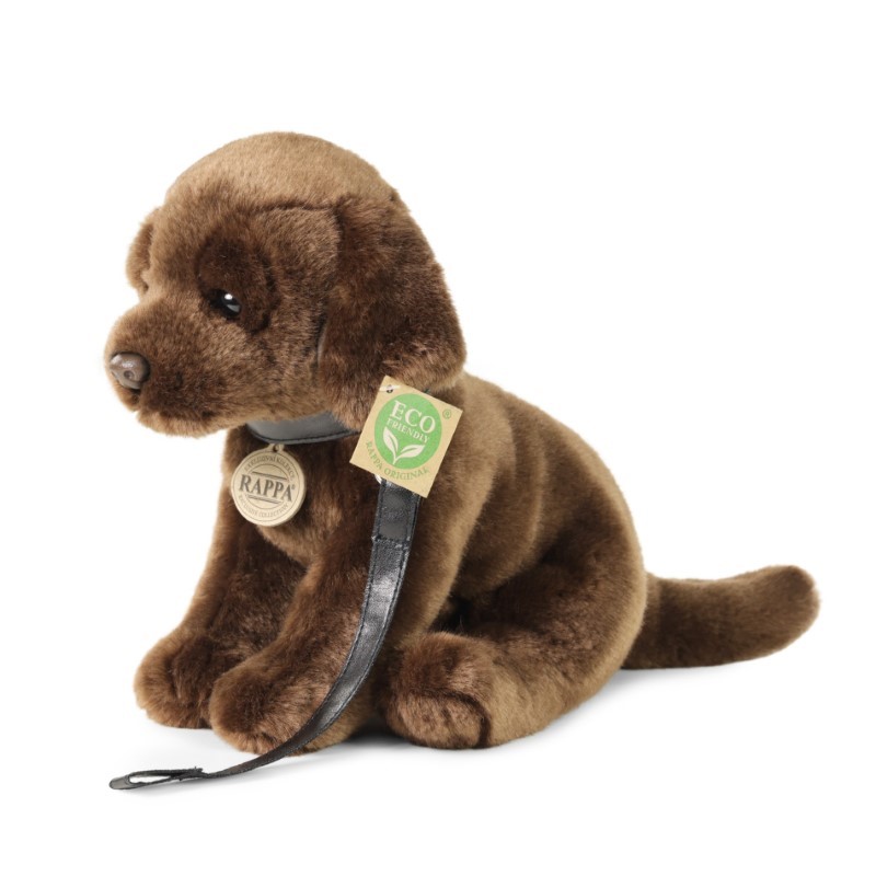 230149-plushena-igrachka-kafyav-labrador-rappa-1 Плюшен кафяв лабрадор, 25 см - Rappa