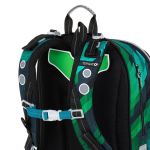 Topgal Раница със зелено-сини мотиви Lynn 23018 - Image 7