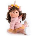 Antonio Juan Кукла Ирис с диадема Еднорог 3