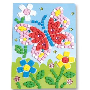Folia Комплект за изработка на картина/мозайка, Пеперуда