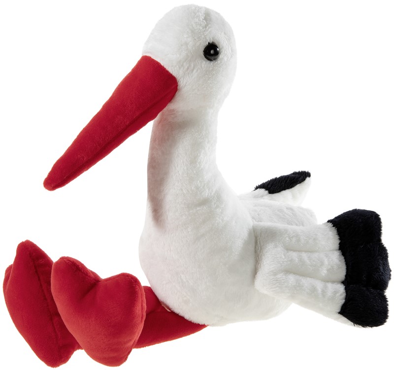 240179-plushena-igrachka-shtyrkel-heunec Heunec Плюшена играчка, Щъркел, 40 см