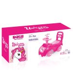Dolu Toys Детска кола за бутане, розова 2