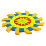 Classic World Комплект дървени цветни блокчета - Image 3