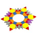 Classic World Комплект дървени цветни блокчета - Image 2