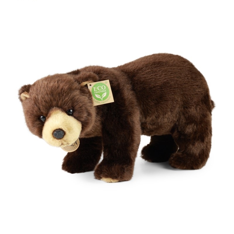 272620-plushena-kafyava-mechka-40-sm-rappa Плюшена кафява мечка, 40 см - Rappa