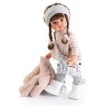 28120 Кукла Белла с топли дрешки и чантичка Antonio Juan 2