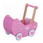 Дървена количка за кукли Lelin Toys