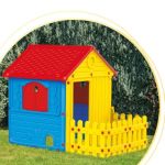 Dolu Toys Детска градинска къща с ограда 2