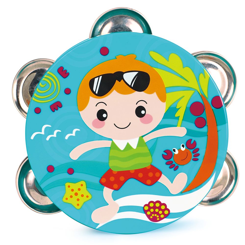 3102B-1-bebeshka-igrachka-tamburina Hola Бебешка играчка, Тамбурина - асортимент - Image 1