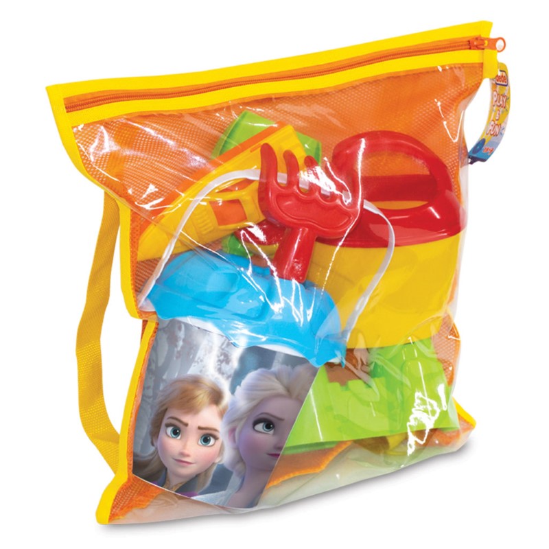 3105-ranitza-s-aksesoari-za-pyasak-frozen-dede Dede Раница с играчки за плаж, Frozen - Image 1