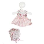 Дрехи за кукли - Рокля на цветя с шапка Asi Dolls
