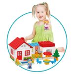 Dede Конструктор с едри елементи, Едноетажна къща - Image 3