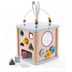 BIGJIGS Дървен куб с активни игри