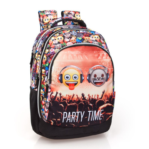 32152-ranitza-emoji-parti J.M.Inacio Ученическа раница Emoji Party Time - Image 1