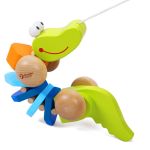 Classic World Дървен крокодил с въженце за дърпане - Image 4