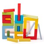 Bigjigs Дървен сензорен конструктор - Image 2