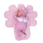 Antonio Juan Спящо бебе Луна с биберон и одеяло 1