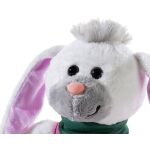 Heunec Плюшено зайче с гащеризон, 35 см - Image 3