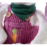 Heunec Плюшено зайче с гащеризон, 35 см - Image 4