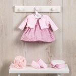 Asi Dolls Дрехи за кукла, Рокля с чорапи и лента за глава - Image 2