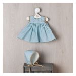 Asi Dolls Дрехи за кукла, Синя рокля с шапка - Image 2