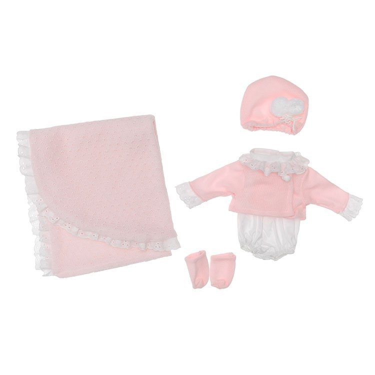 3403520-drehi-za-kukli-ritanki-s-odeyalo-i-shapka Asi Dolls Дрехи за кукла - Ританки с жилетка, шапка и одеяло