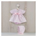 Asi Dolls Дрехи за кукла, Розова рокля с гащички и шапка - Image 2