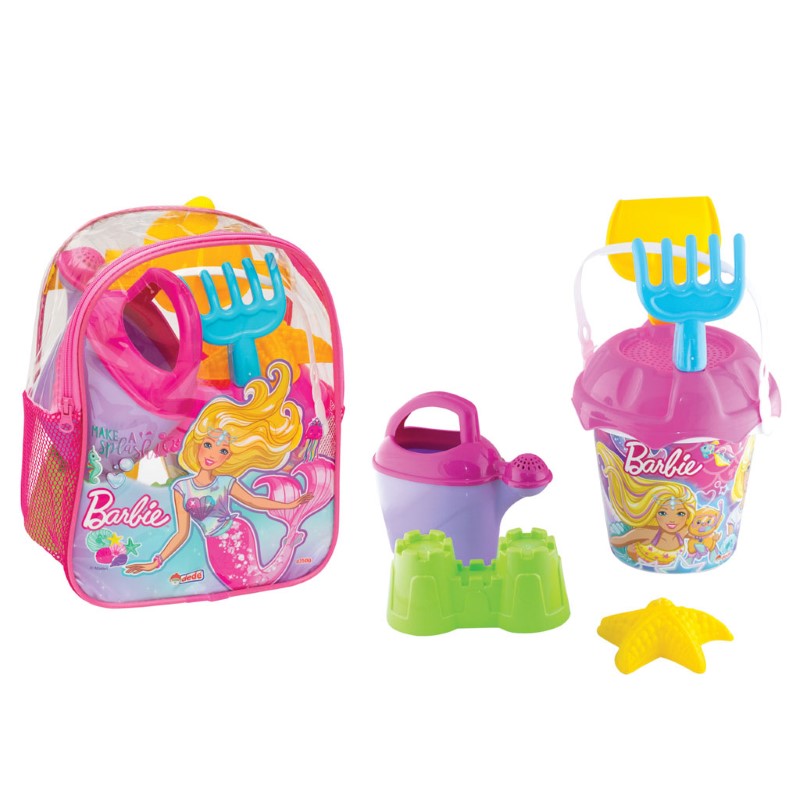 3500-dede-raniitza-s-igrachki-za-pyasak-barbie Dede Раница с играчки за плаж, Barbie - Image 1